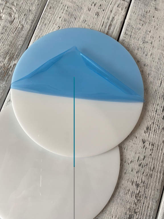Podkład pod tort Plexi białe 3mm 22 cm (4)