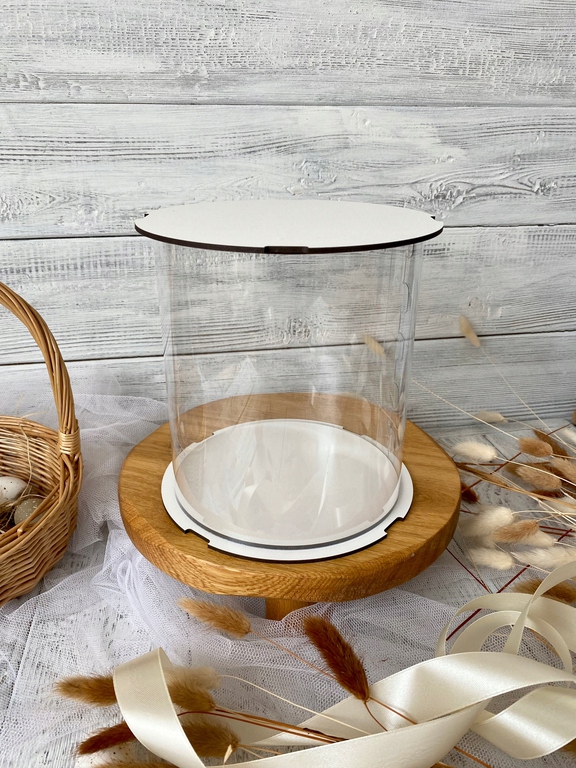 Pudełko PET przeżroczyste 16/18 cm (2)