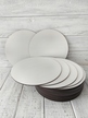 Podkład pod tort białe sztywne HDF 22 cm 50 szt (2)