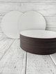 Podkład pod tort białe sztywne HDF 22 cm 50 szt (1)