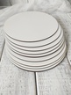 Podkłady pod tort okrągłe 25 cm biała HDF 10 szt (1)