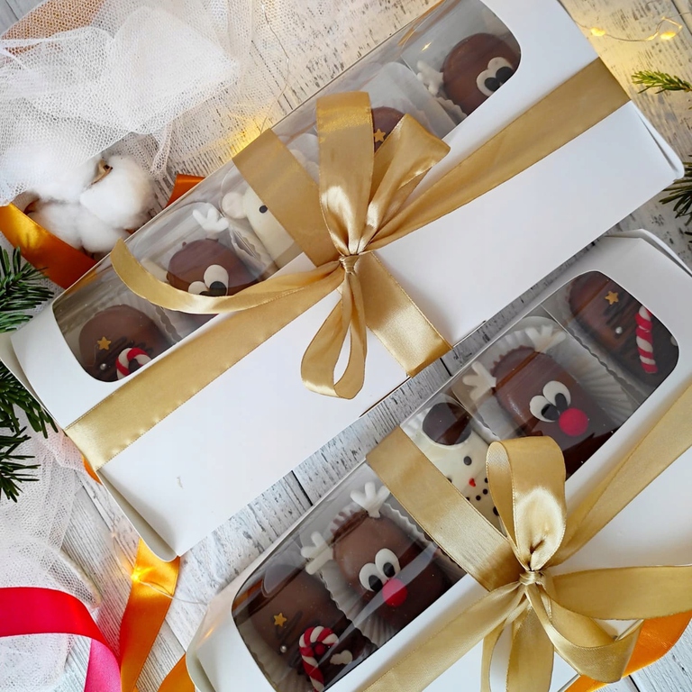Pudełko na ciastka na patyku, eklery , cakepops. (4)