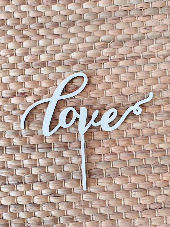 Topper na tort Love HDF (1)