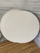 Podkłady pod tort okrągłe 34 cm 6 mm biała HDF 5 szt (1)