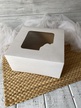 Pudełko z okienkem białe 18x18x9 cm 5 szt (1)
