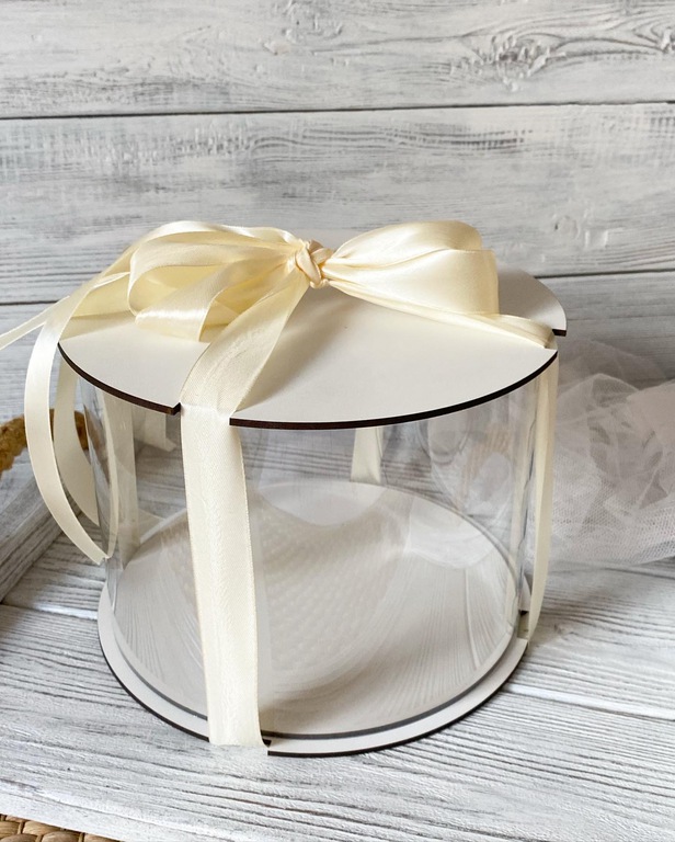Pudełko PET przeżroczyste, prezentowe 20/15 cm (1)