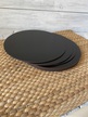 Podkłady pod tort okrągłe 28 cm czarny HDF 5 szt (2)
