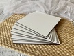 Podkłady po tort kwadratowe 20x20 cm 10 szt białe HDF (1)