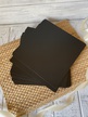 Podkład pod tort kwadrat 30x30 cm czarne HDF 5 szt (2)