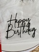Topper Happy Birthday 10*9 cm  (3)