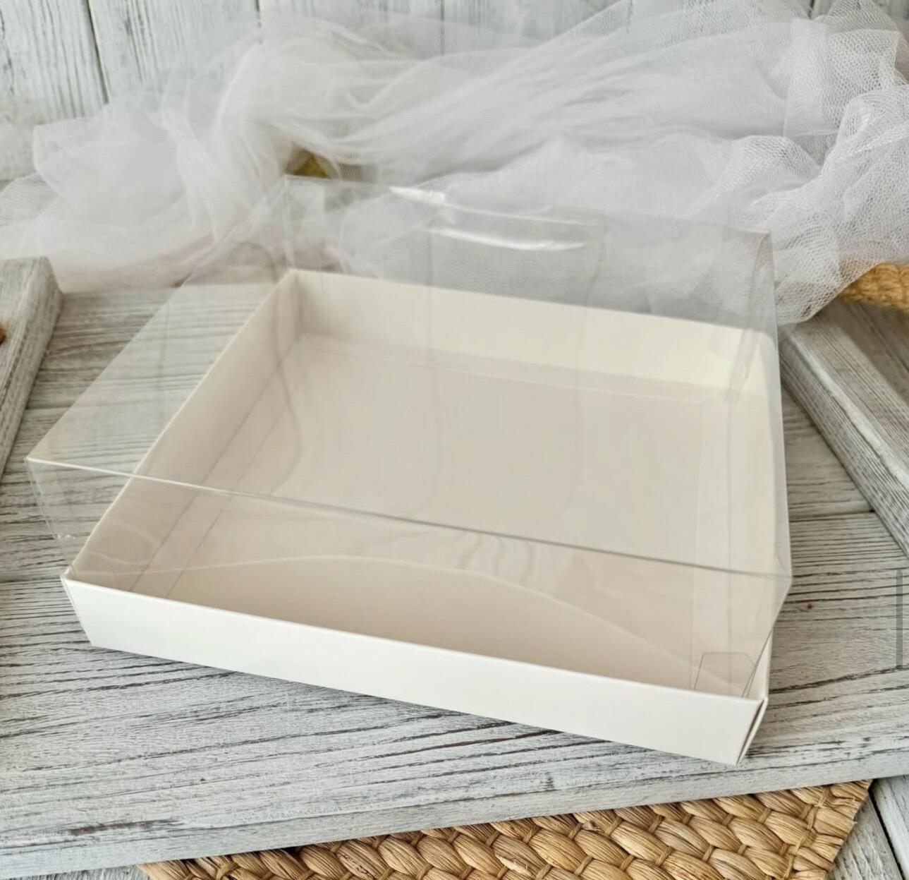 Pudełko przezroczyste 20*20*7 cm 5 szt  (2)