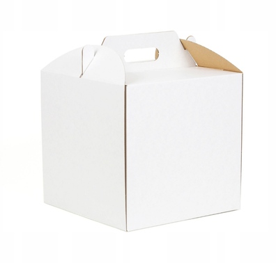 5× Pudełko na tort wysokie 26x26x25 cm 5 szt