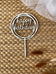 Topper Happy Birthday biały HDF (2)