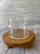 Pudełko na kwiaty. Separator na tort średnica 16 cm Plexi (1)