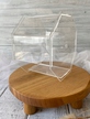 Pudełko na kwiaty.Separator na tort Plexi Bezbarwne 15 cm (6)