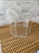 Pudełko na kwiaty.Separator na tort Plexi Bezbarwne 15 cm (3)