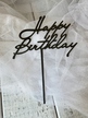 Happy Birthday czarne HDF (1)